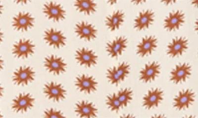 Rip Curl Cala Nights Print Wide Leg Jumpsuit In Ivory Multi