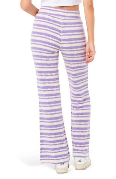 Rip Curl Bobbi Stripe Flare Leg Pants In Multi