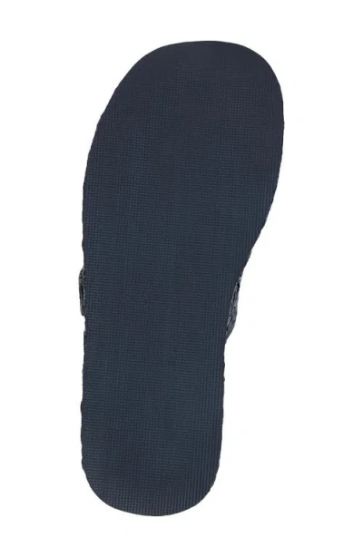 Beach By Matisse Ciao Platform Wedge Slide Sandal In Black