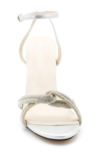 Touch Ups Miche Ankle Strap Sandal In Silver