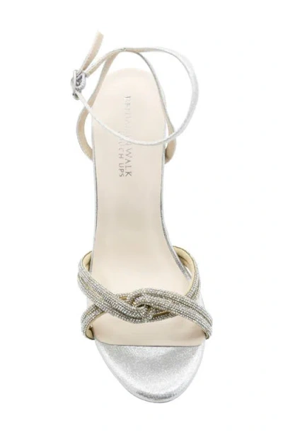 Touch Ups Miche Ankle Strap Sandal In Silver