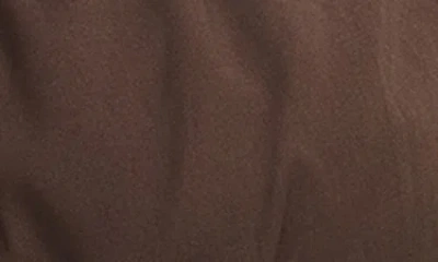 Reformation X Devon Lee Carlson Layla Low Rise Suede Miniskirt In Chocolate Cake