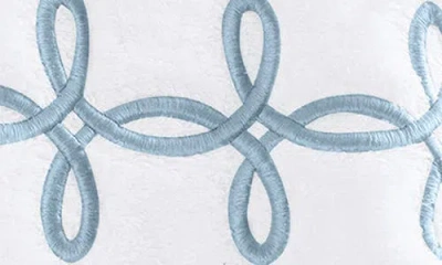 Matouk Gordian Knot Bath Sheet In Hazy Blue