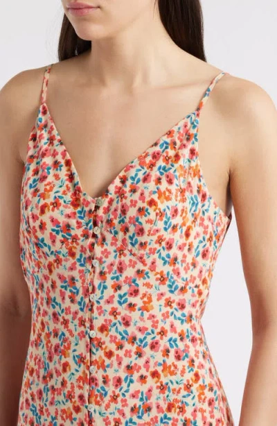 Rails Florian Midi Dress In Red Posy In Red Posy