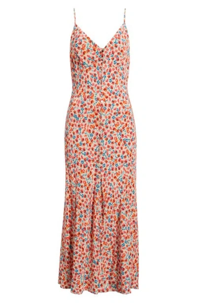 Rails Florian Midi Dress In Red Posy In Red Posy