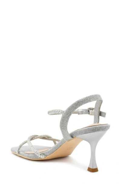Touch Ups Sunny Ankle Strap Sandal In Silver