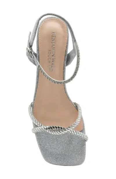 Touch Ups Sunny Ankle Strap Sandal In Silver