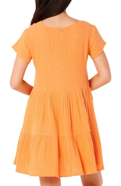 Rip Curl Surf Dress In Light Orange