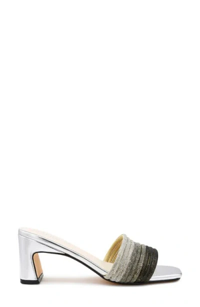 Touch Ups Isla Slide Sandal In Silver