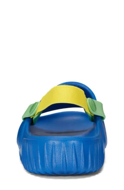 Hunter Little Kids Fern Slingback Casual Flat Sandals 12c Medium Blue In Medium Blue 420