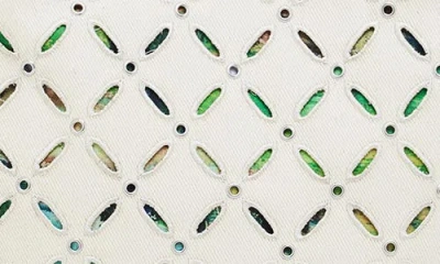 Desigual Medium Backpack With Perforations And Studs In Beige