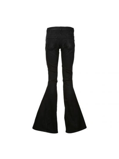 Shop Faith Connexion Flared Denim Jeans In Black