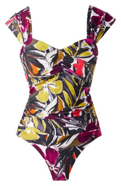 Magicsuit Women's Hot House Natalie One-piece Swimsuit In Multi White