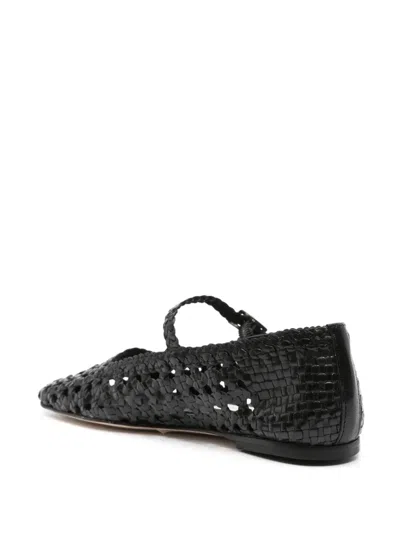 YEIDA 皮质芭蕾平底鞋