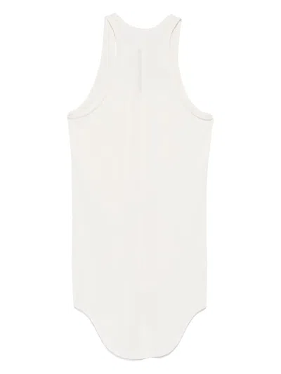 Rick Owens Basic Tank Topwear In White