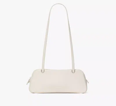 Kate Spade New York Grace Fine Grain Leather Shoulder Bag In Cream