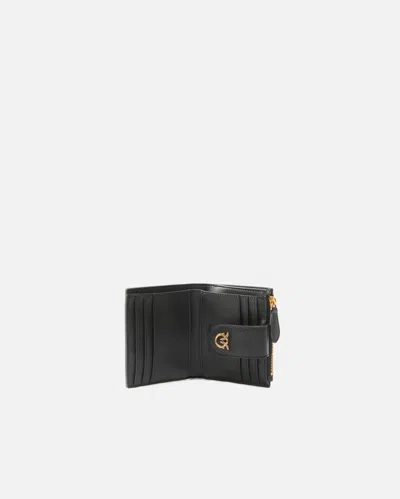 Pinko Multi-functional Wallet With Gold-tone Hardware In Black-antique Gold