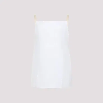 Carven Top In Misto Poliestere Bianco  Donna In White