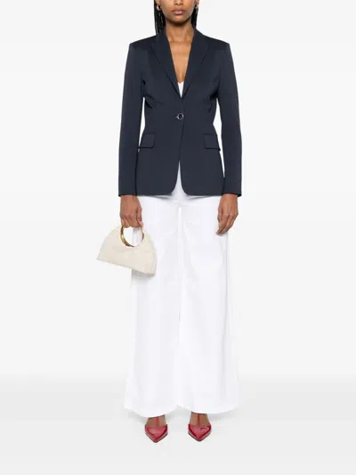 Pinko Gallery Dept. "g Time La Flare" Jeans In Blue