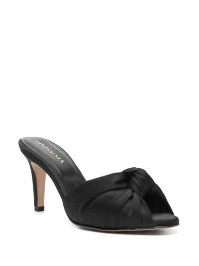 Ginissima 80mm Sofia Mules In Black