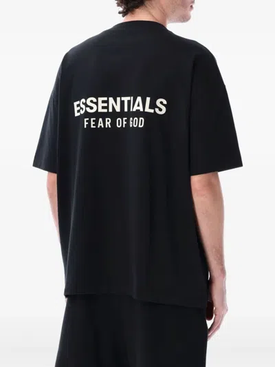 Essentials Back Logo T-shirt In Black