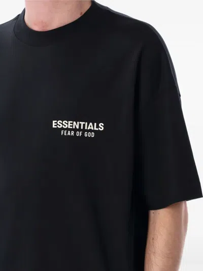 Essentials Back Logo T-shirt In Black