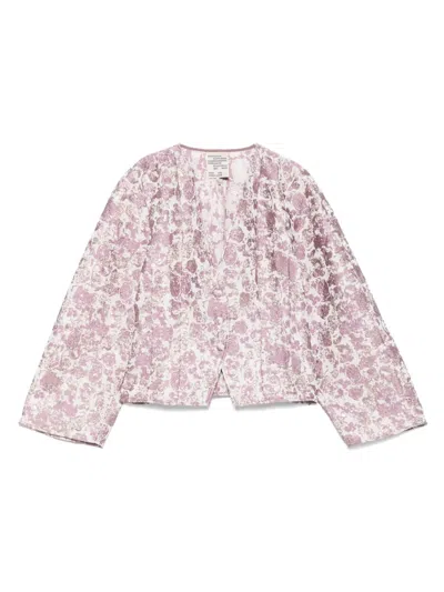 Baum Und Pferdgarten Millie Blouse In Golden Purple Rose