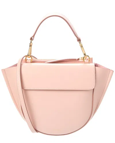 Wandler Womens Rose Petal Hortensia Mini Leather Top-handle Bag
