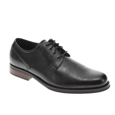 Dockers Mens Edgar Synthetic Leather Dress Oxford Lace Up Shoe In Black