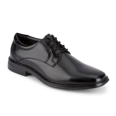 Dockers Mens Irving Slip Resistant Work Dress Oxford Shoe In Black