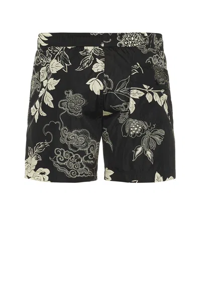 Moncler Swim Shorts In Navy