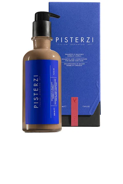 Pisterzi Shampoo And Conditioner For Beard And Hair, 7.4 Oz. In N,a