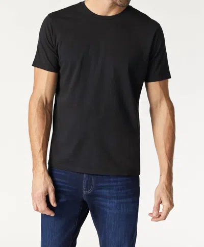 Mavi Short Sleeve Crew Neck T-shirt In Black