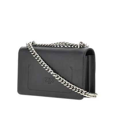 Pinko Love One Crossbody Bag In Black