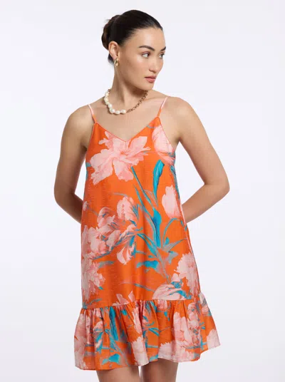 Robert Graham Lucy Dress In Orange