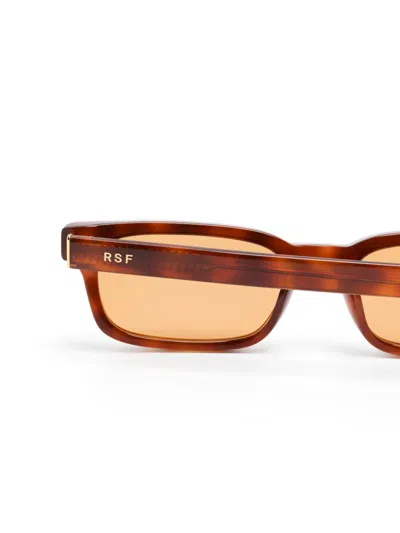 Retrosuperfuture Brown Gesto Sunglasses In Havana Diversa