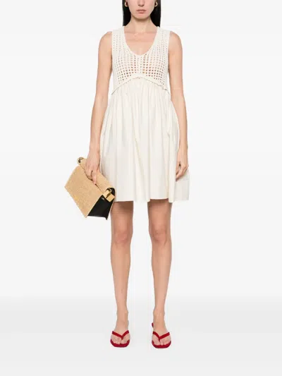 Liu •jo Liu Jo Dresses In Beige