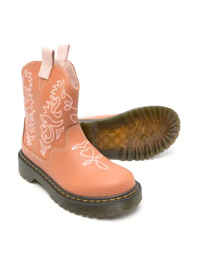 Dr. Martens Strixton Boots In Brown