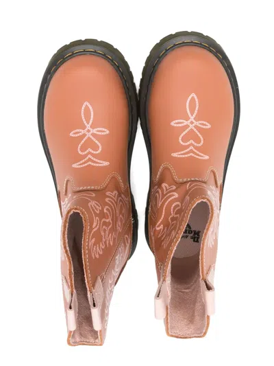 Dr. Martens Strixton Boots In Brown