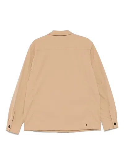 Save The Duck Beige 'bard' Jacket With Pockets In Neutrals