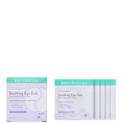 Patchology Skin Remedy Soothing Eye Gels In Transparent