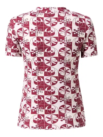 La Doublej Jazzercize T-shirt In Red