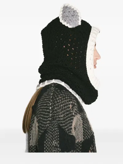 Marni Donkey Puppet Balaclava In Black
