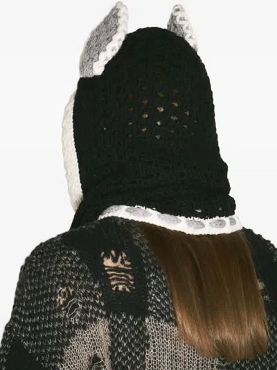 Marni Donkey Puppet Balaclava In Black