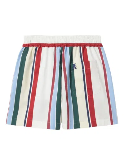 La Doublej Pull-up Shorts In White