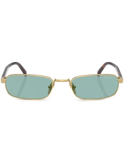 Prada Pr B54s 5ak40k Oro Sunglasses In Gold