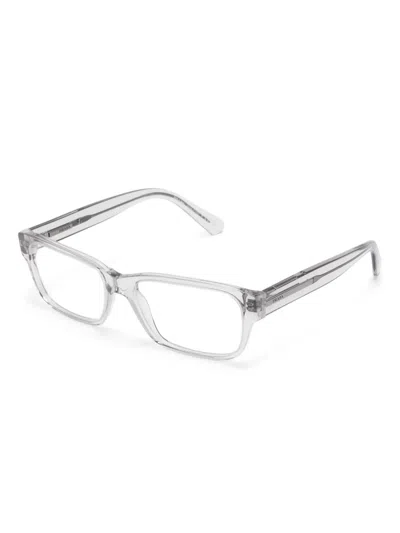 Prada Rectangle-frame Glasses In White