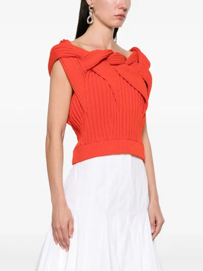 Séfr Nori Top In Red