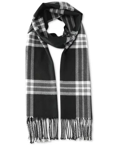 Club Room Men's Beanie & Scarf Set, Created For Macy's In Black,grey