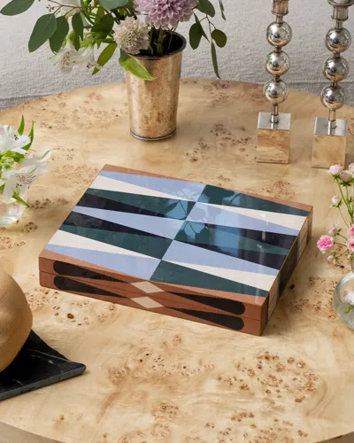 Printworks Lacquered Backgammon